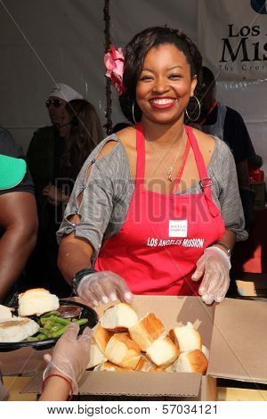 Manouschka Guerrier at LA Mission 
