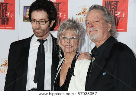 George Chakiris, Rita Moreno, Russ Tamblyn at the West Side Story 50th Anniversary Screening, Chinese Theater, Hollywood, CA 11-15-11
