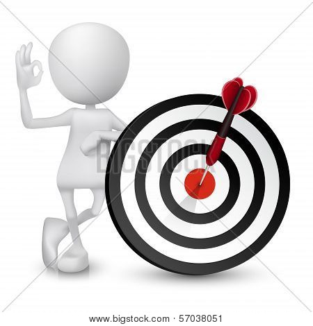 3D Man Showing Okay Vector & Photo (Free Trial) | Bigstock