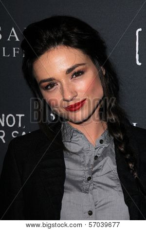 Crystal Reed at the AllSaints Spitalfields and Not For Sale Collection Launch, The Music Box, Hollywood, CA 10-24-11