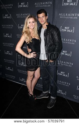 Grace Johnston, Parker Young at the AllSaints Spitalfields and Not For Sale Collection Launch, The Music Box, Hollywood, CA 10-24-11