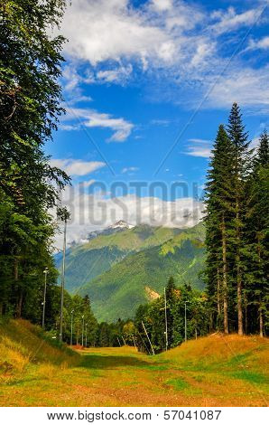 Krasnaya Polyana Ski Resort, Sochi, Russia