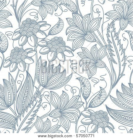 Seamless Floral Background