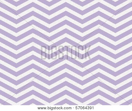 Mauve And White Zigzag Textured Fabric Background