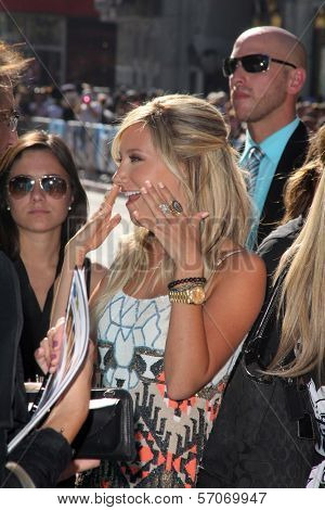Ashley Tisdale at the Disney's Phineas and Ferb 2nd Dimension Movie Premiere, El Capitan Theater, Hollywood, CA. 08-03-11