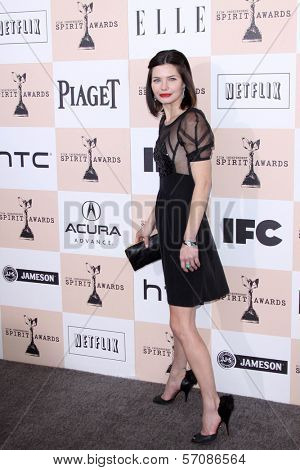 Delphine Chaneac  at the 2011 Film Independent Spirit Awards, Santa Monica Beach, Santa Monica, CA 02-26-11