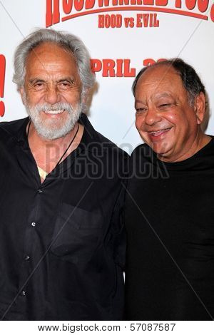 Tommy Chong and Cheech Marin at the 