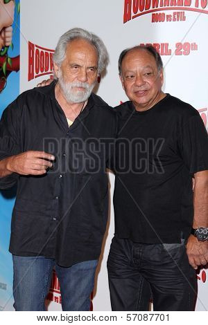 Tommy Chong and Cheech Marin at the 