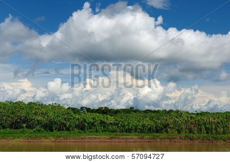 Peruvian Amazonas, Maranon River Landscape