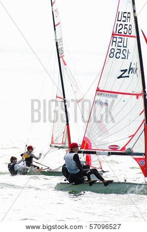 Racing Toward The Mark At The 29Er Nationals