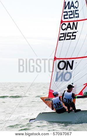 Rounding The Mark At The 29Er Nationals