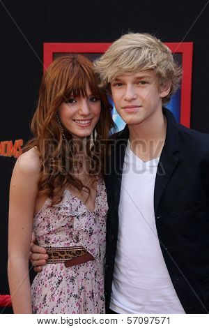 Bella Thorne and Cody Simpson at the 