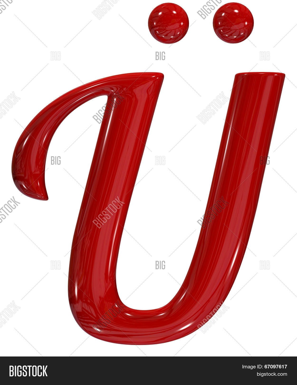 3d Shiny Red Font Made Image & Photo (Free Trial) Bigstock