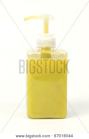 Bottle Of Hearbal Body Care.