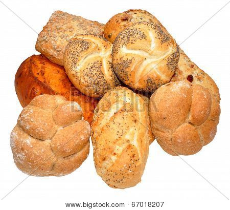 Group Of Bread Products