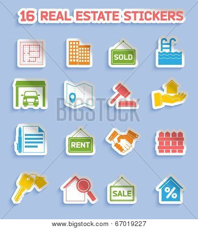 Real estate stickers