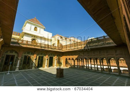 Junagarh Fort In City Of Bikaner Rajasthan State In India