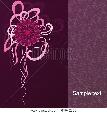 Floral Background. Vector Format.