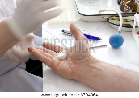 blodprøve