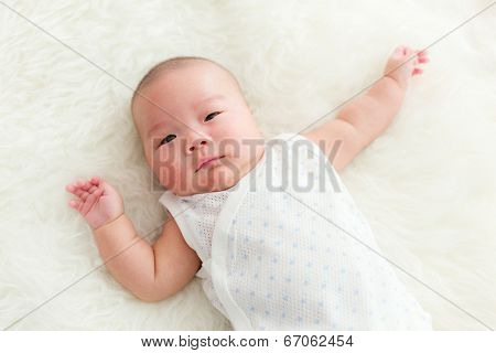 Asian new born baby