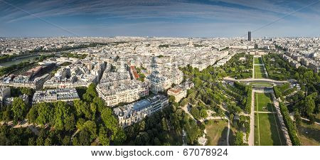 Shadow Of The Eiffel Tower, Paris