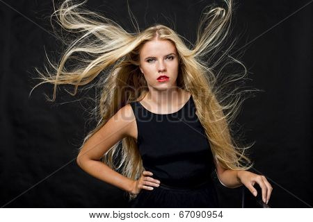 Portrait of beautiful woman 