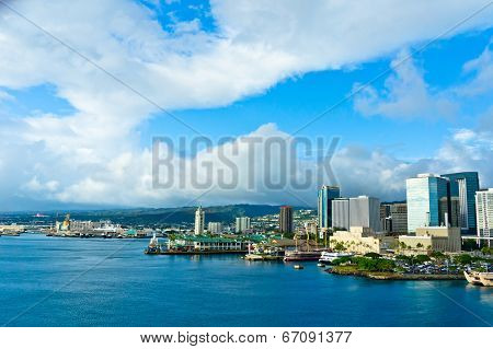 Beautiful View Of Honolulu, Hawaii, United States