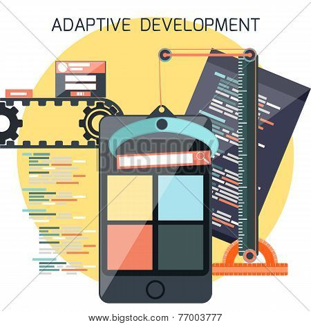 Icons for adaptive development