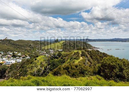 Landscape From Russell Near Paihia, Bay Of Islands, New Zealand