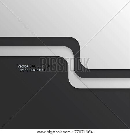 Multiple Background of white and black strips of paper