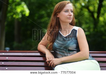 Portrait Of Beautiful Woman