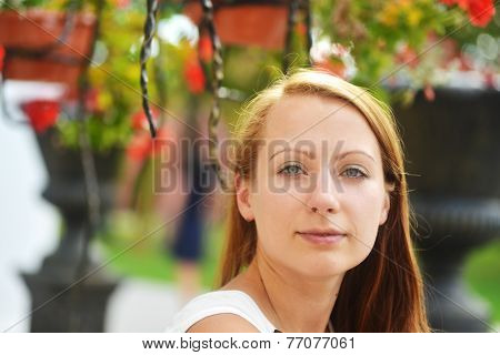 Portrait Of Beautiful Woman