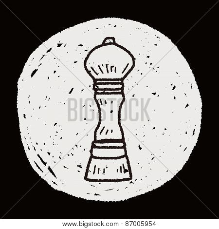 Pepper Mill Doodle