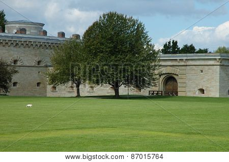 Reduit Tilly Building In Klenzepark In Ingolstadt In Germany