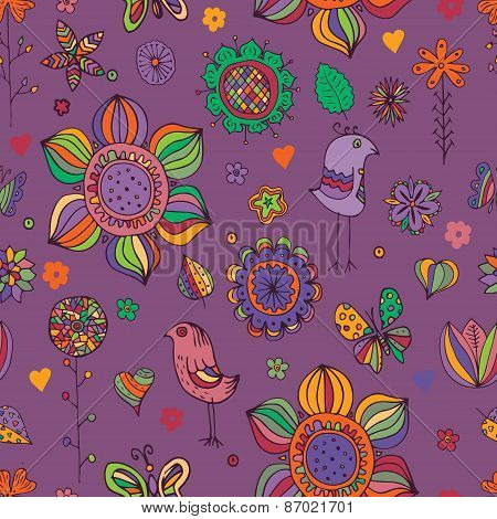 Doodle Seamless Pattern