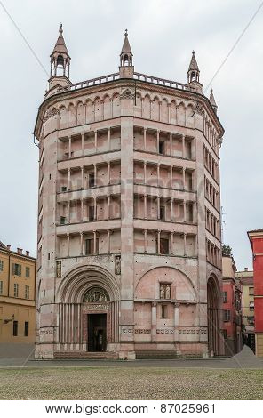 Baptistery Of Parma, Italy