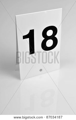 Number 18
