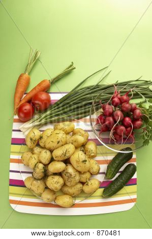 Bodegón de verduras