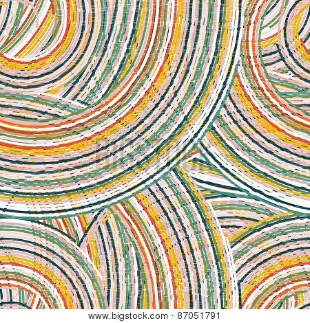 Abstract Striped Seamless Pattern