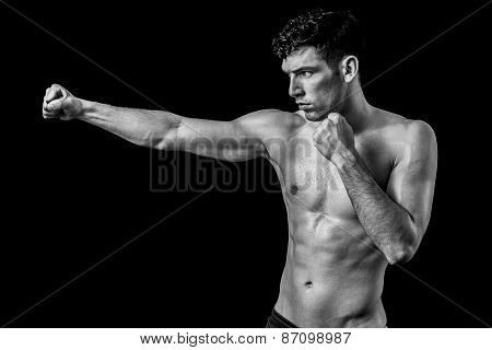 Man punch