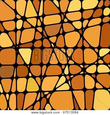 Abstract Stained-glass Mosaic Background