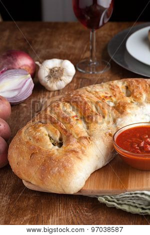Stromboli Stuffed Bread