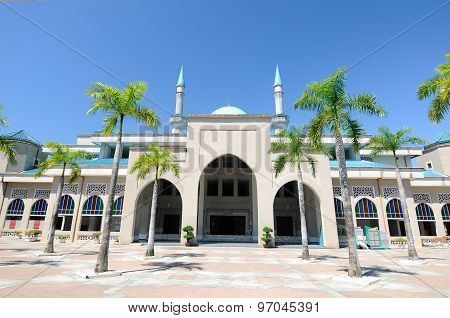 Sultan Haji Ahmad Shah Mosque a.k.a UIA Mosque in Gombak, Malaysia