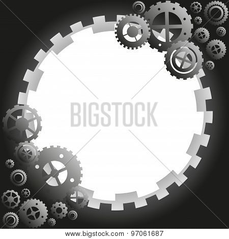 gear circle frame