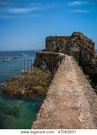 Fort  St John Baptist In Berlenga Island, Portugal