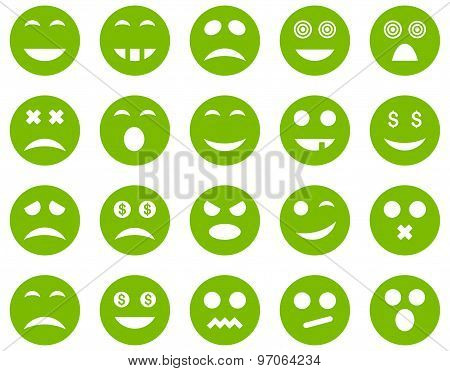 Smile and emotion icons