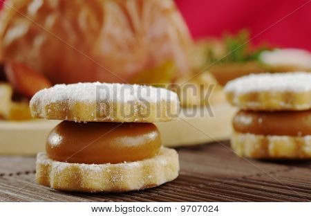 Peruánský Cookie s názvem marcipán