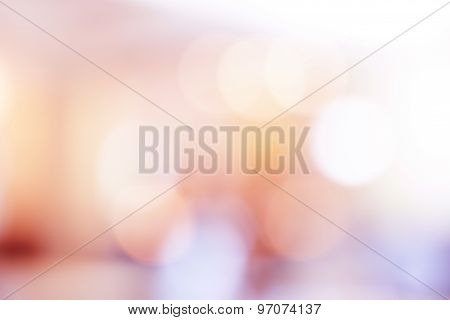 Pink bokeh light background. Blur background for web design or template.