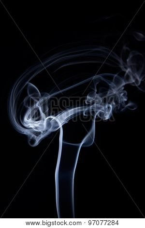 Abstract Smoke On Black