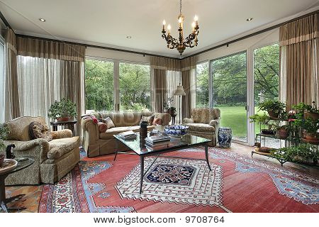 전통적인 가족 룸